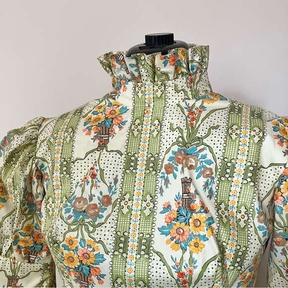 Vintage 1960s Regency-Style Dress - Picture 10 of 10